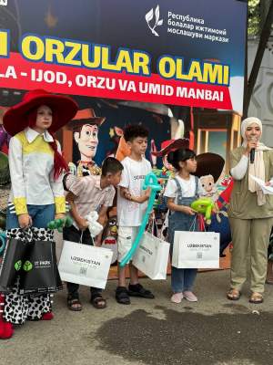 “РАНГЛИ ОРЗУЛАР ОЛАМИ:  ҲАР БИР БОЛА – ИЖОД, ОРЗУ ВА УМИД МАНБАИ”
